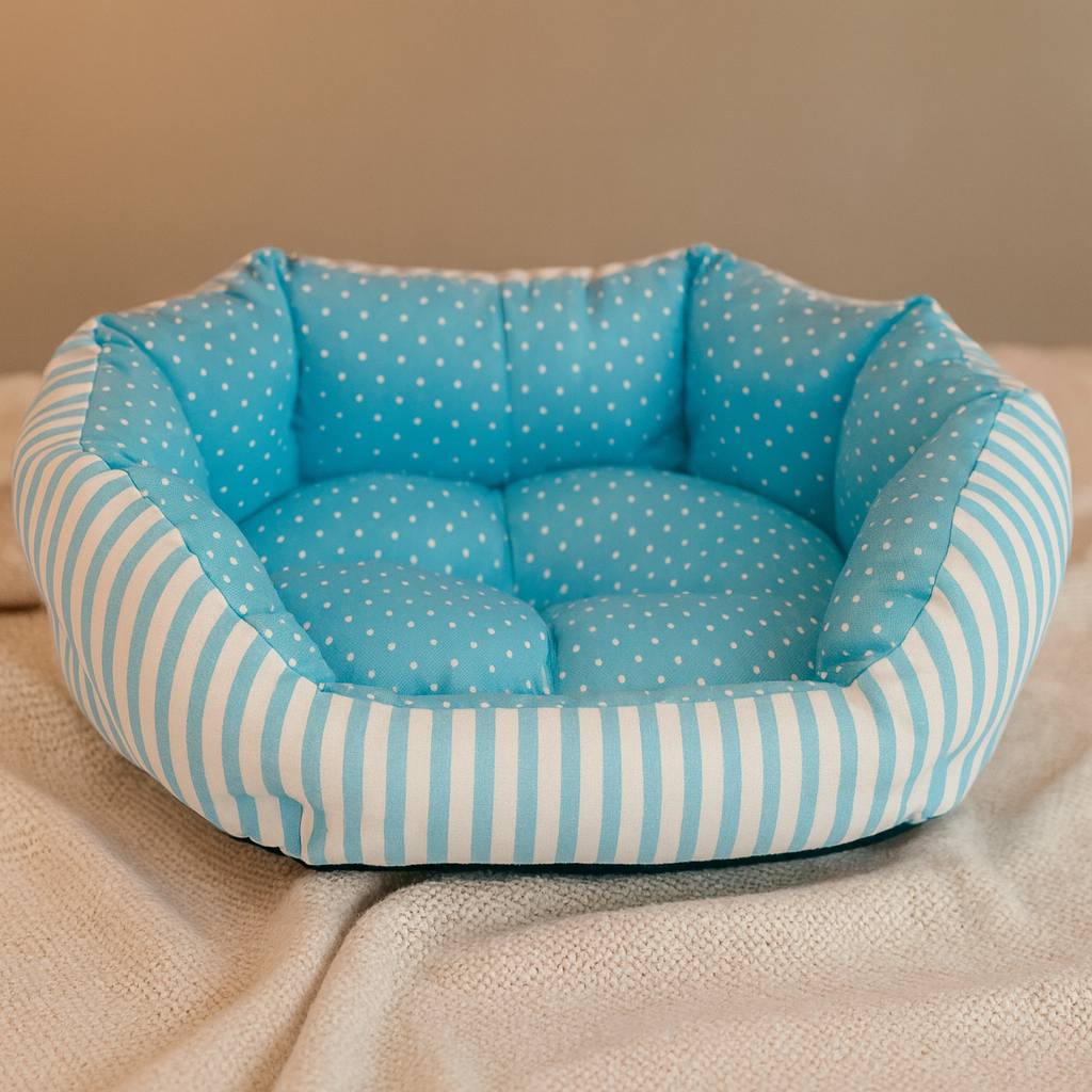 Cuccia Prime Nanne in azzurro e rosa