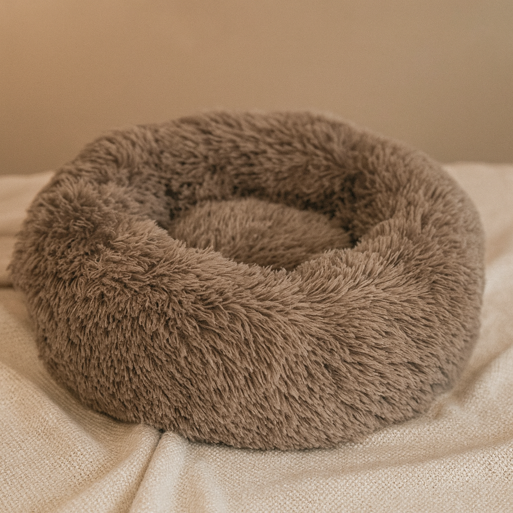 Cuccia Batuffolo in beige e rosa