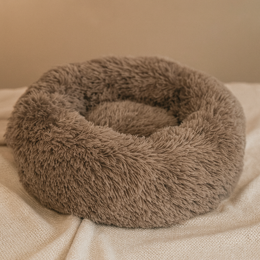 Cuccia Batuffolo in beige e rosa